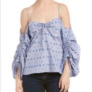 Parker cold shoulder top